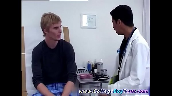 Medical examination done by hairy man and gay boys genital physical 
