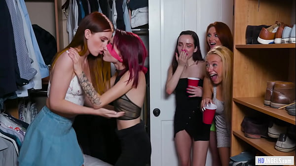 Stepsisters Having Fun at Party_With Homeowner Lacy Lennon Maya_KendrickLola Fae