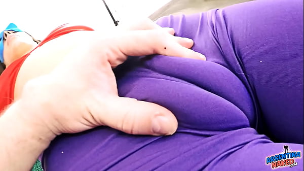 Incredible ass babe being groped licked and fucked by lucky cameraman 