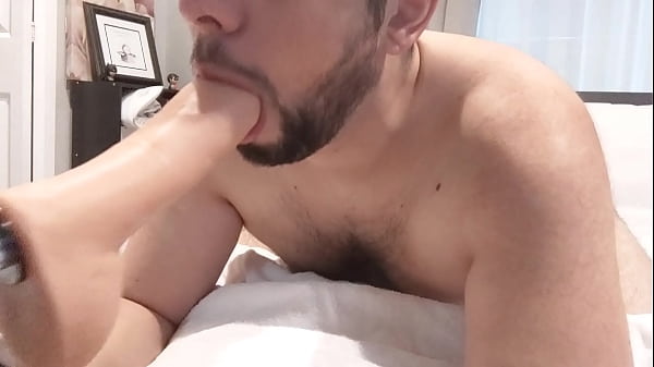 Bobby plays with his fuck machine