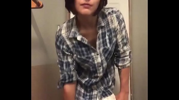 Shy Petite Babe Showing Off Her Assest