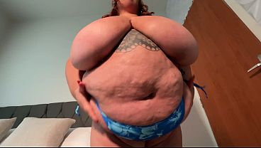 Ssbbw Latina Angel Loves Chocolate In Her Mouth thumbnail