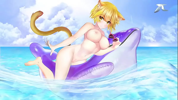 Catgirls At The Beach thumbnail