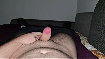 Hot Hunk PhantomGentX Visits Parents and Teasingly Strokes Huge Cock 