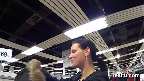 Beautiful czech kitten gets teased in the mall and_drilled inpov