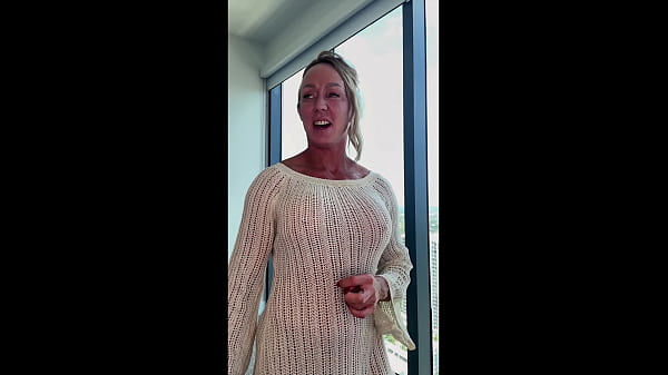 Extreme sheer bra and panties plus dress &ndash; sexy try on 