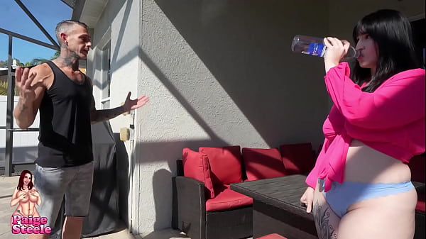 Airbnb guest fucks the creepy guy next door 