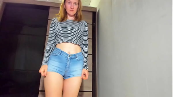 Hot Striptease In Short Panties And Bra thumbnail