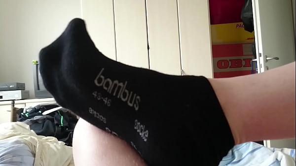 Schwarze Sneaker Socken