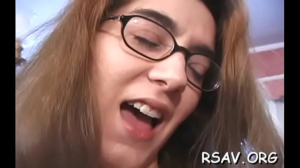 Slit tormenting on a chair 