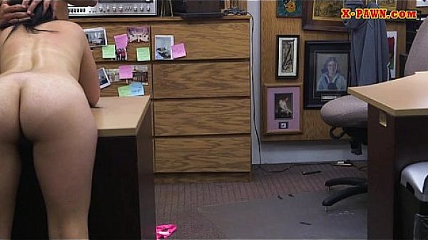 Cuban chick gets her sweet twat screwed at the pawnshop 