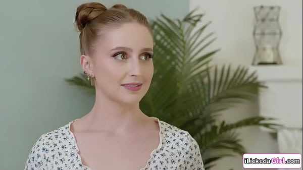 Lesbian milf and her stepdaughter are kissing in front of their dress maker.The big tits babe joins in for a threesome licking their hairy pussy. 