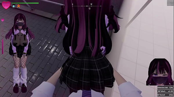 Play MP4 - &lbrack;Hentai Game&rsqb;&lbrack;3D&rsqb;Secrets of Exposure&comma;jirai girl part 1 randomly having sex in the square