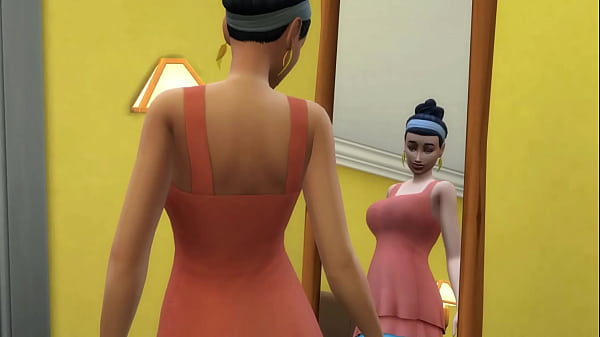 Stepson fucking hot big tits mom