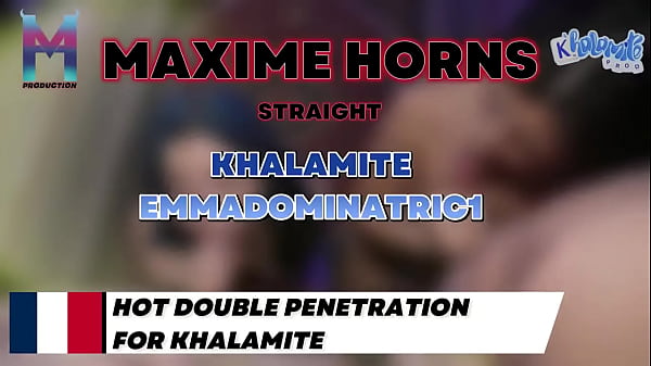 Get ready for some wild action with khalamite and Emmadominatric1! From intense blowjobs to rough double penetration,... 