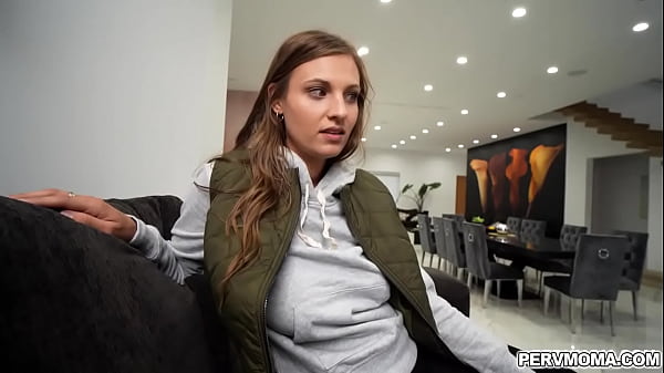 Kenzie sucked Allen's cock deep in her throat 