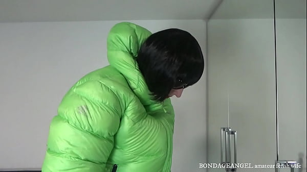 My Bondage Outfit Today? Down Jacket, Vinyl Leggings And Shiny Boots thumbnail