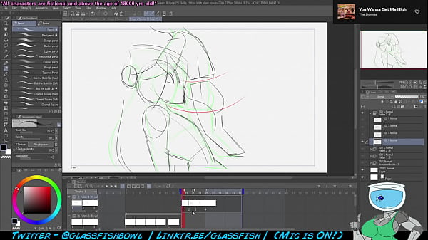 Ss broadcast by glassfishbowl on picarto from november fourteenth 2022 b 