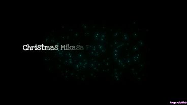 Christmas Bulma Whaletail Thong Ass And Christmas Mikasa Buttcrack In Fishnets: Sage Eldritch Laundry [voyeur] thumbnail