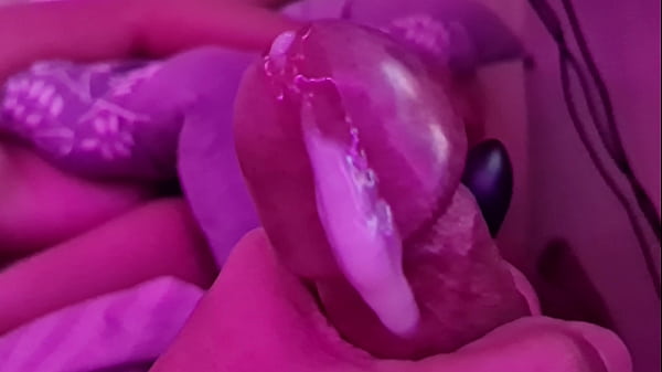 Jerking off while_my wife_s step sister isrestingbusy watching the television athome