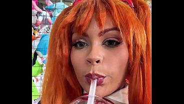 Nonton Fart Explosion After Cosplay Con Stuffing Bloated Belly And Toilet Farts thumbnail