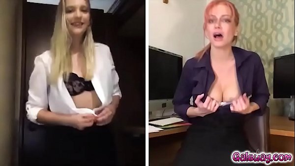 Kenna James show off herpussy to her boss Serene_Siren in front computer