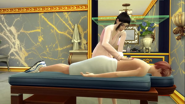 Play MP4 - Japanese stepmom gives her stepson a massage in her new salon - Porn video