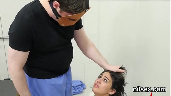Wicked sweetie was taken in anal hole asylum for painful treatment 