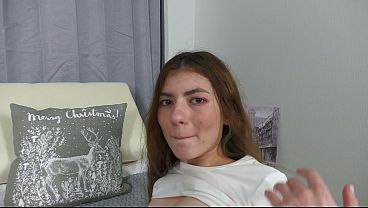 Play MP4 - Small Hairy Ass 18yo Luna and Cum on Mouth