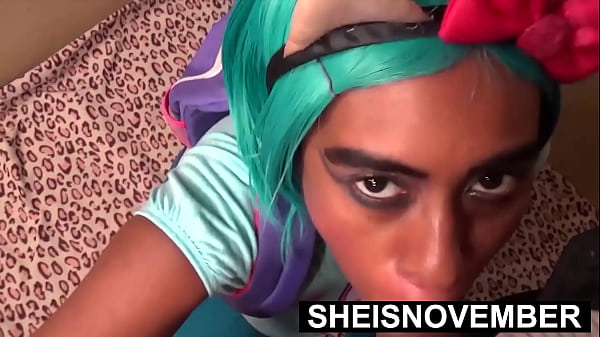 Hd sheisnovember ditches classes and her step father finds out face fucking his ebony step daughter with bigcock bbc to keep secret big tits nipples jiggling during reverse cowgirl style after a kneeling blowjob by msnovember