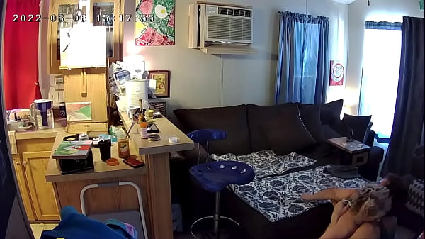 SecurityCam footage: sexual healing, couples tantric_yoga with audio