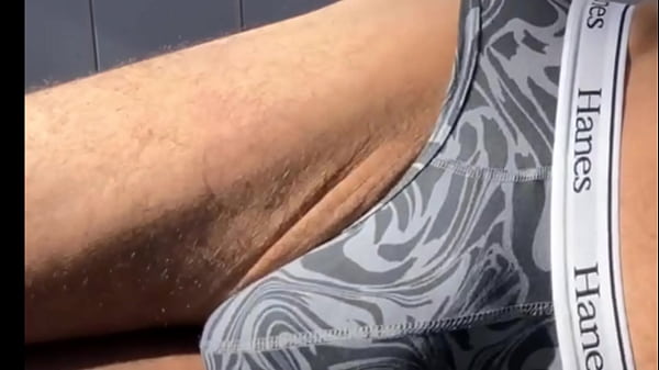 Strip and Stretch on Patio with Purple Balls Preview 