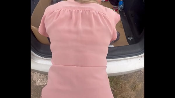 Play MP4 - Step mom young&colon; He feels the need to fuck her and parks the car on the side of the road and fucks her in public