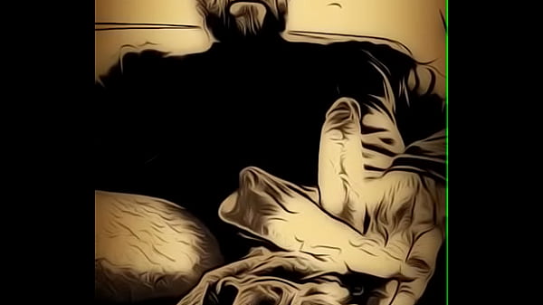 Homemade_hentai clip of fetish sex and male masturbation_with a white cock