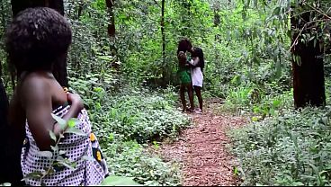 Nonton Thick Black Sluts Eat Each Out From Behind In Naughty Lesbian Hookup thumbnail