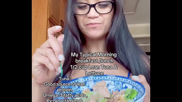 My typical morning breakfast 1 2 cup lean tuna & lettucegeorgia 