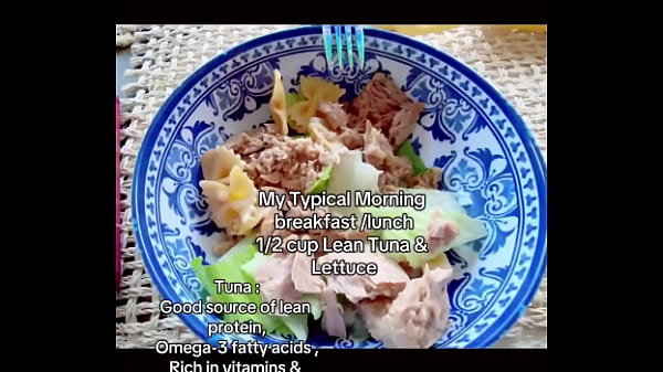 My typical morning breakfast 1 2 cup lean tuna & lettucegeorgia 