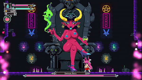 FlipWitch_Demon Boss Battle