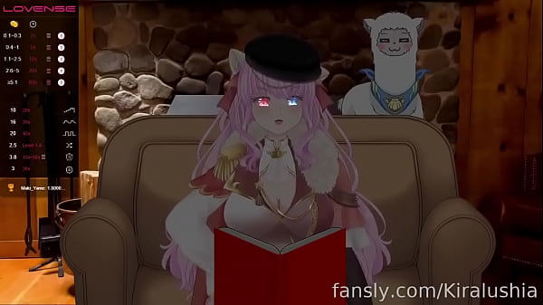Lewdtuber reading a nsfw fanfiction 