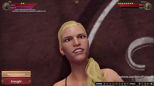 AliceVS Joe_Curr Naked Fighter 3D
