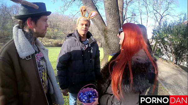 Mia trejsi&rsquo;s pussy cracked open by dicks like easter egg in orgy 