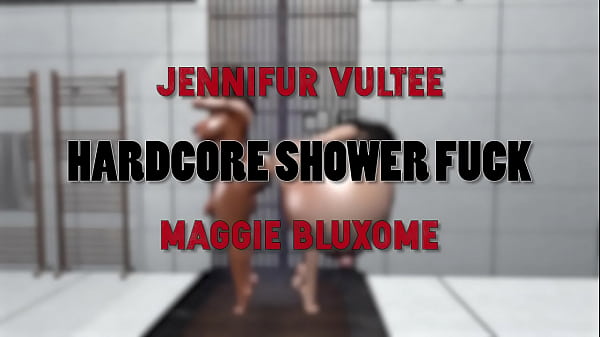 Maggie andJenn Hardcore Shower Sex