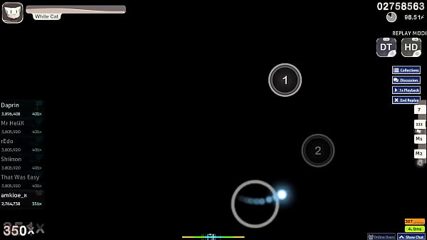 Osu play last christmas fc by amkioe x 6 digit hddt 