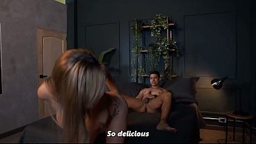 Stepbrother With No Sexual Experience Asks His Busty Stepsister For Help Teaching Him. thumbnail