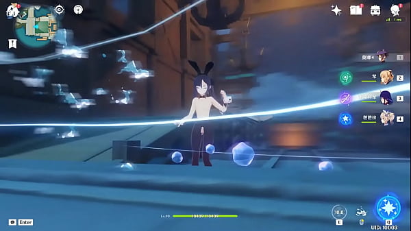 王何惜 or hexilucky genshin impact mod for mona bunny girl nude from a chinese mod that like doing nude lewds and posting