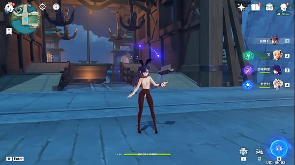 王何惜 or hexilucky genshin impact mod for mona bunny girl nude from a chinese mod that like doing nude lewds and posting