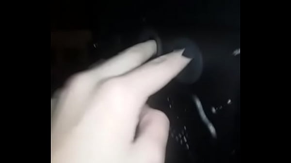 Sexy man fingers his computer