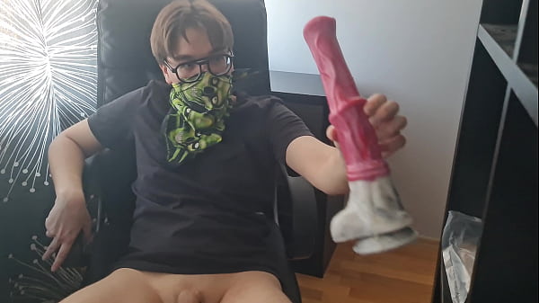 Horse dildo gay twink 
