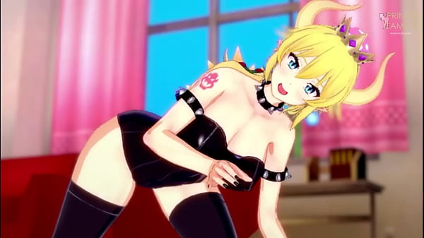 Bowsette Busty JOI jerk off Try not to cum 