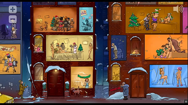 Christmas eve santa sex games sexual presents and lexd gift delivering